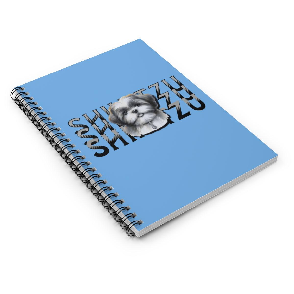 Shih Tzu Stack Spiral Notebook – Cute and Fun Gift for Dog Lovers