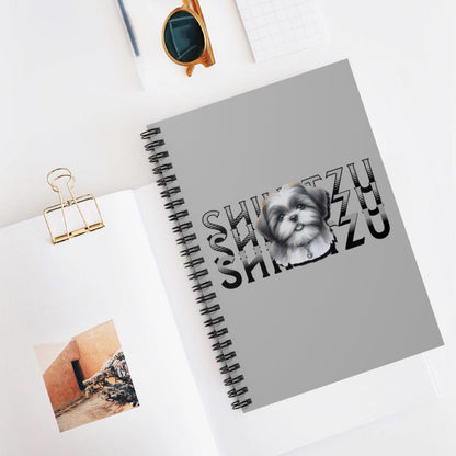 Shih Tzu Stack Spiral Notebook – Cute and Fun Gift for Dog Lovers