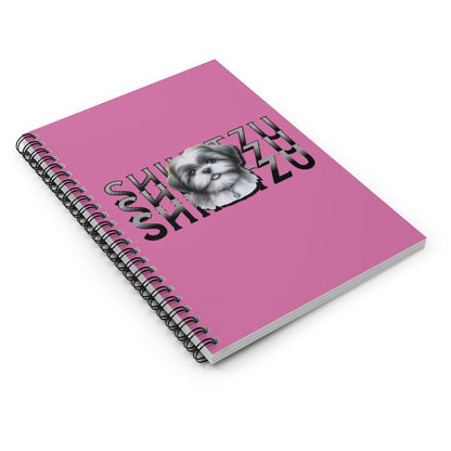 Shih Tzu Stack Spiral Notebook – Cute and Fun Gift for Dog Lovers