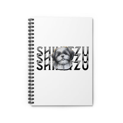 Shih Tzu Stack Spiral Notebook – Cute and Fun Gift for Dog Lovers