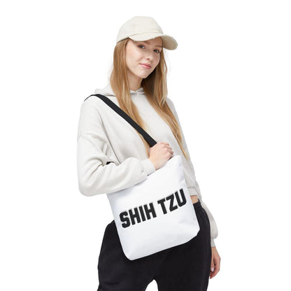 Shih Tzu Text Tote Bag - Stylish & Durable Gift for Shih Tzu Lovers