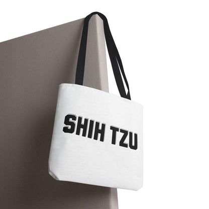 Shih Tzu Text Tote Bag - Stylish & Durable Gift for Shih Tzu Lovers