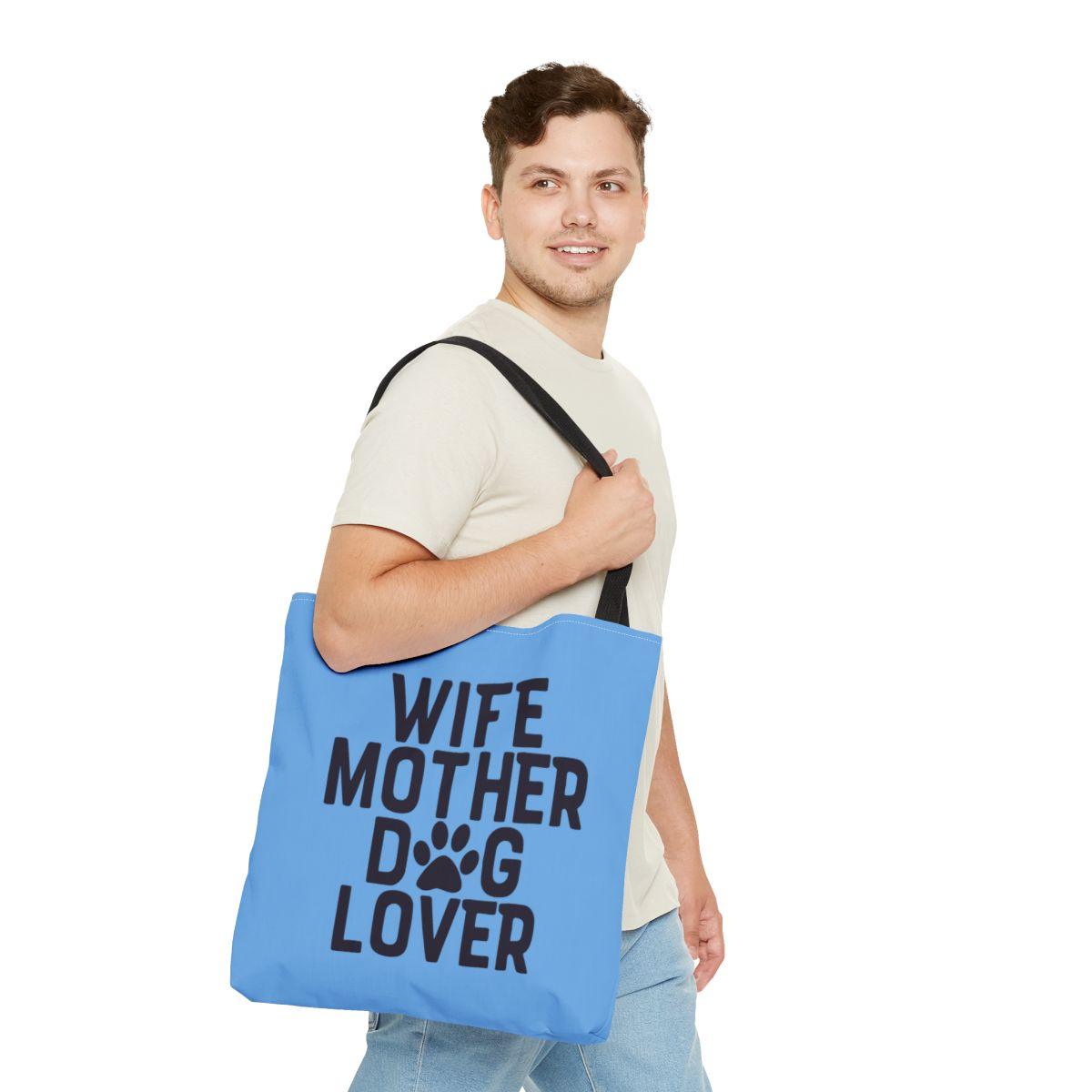 Wife Mother Dog Lover Tote Bag - Shih Tzu Gifts