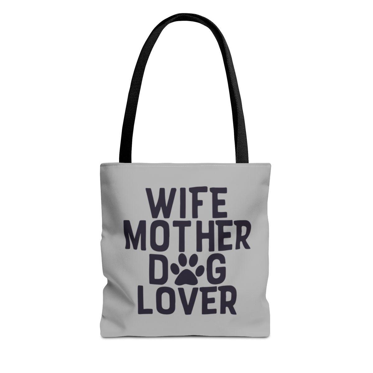 Wife Mother Dog Lover Tote Bag - Shih Tzu Gifts