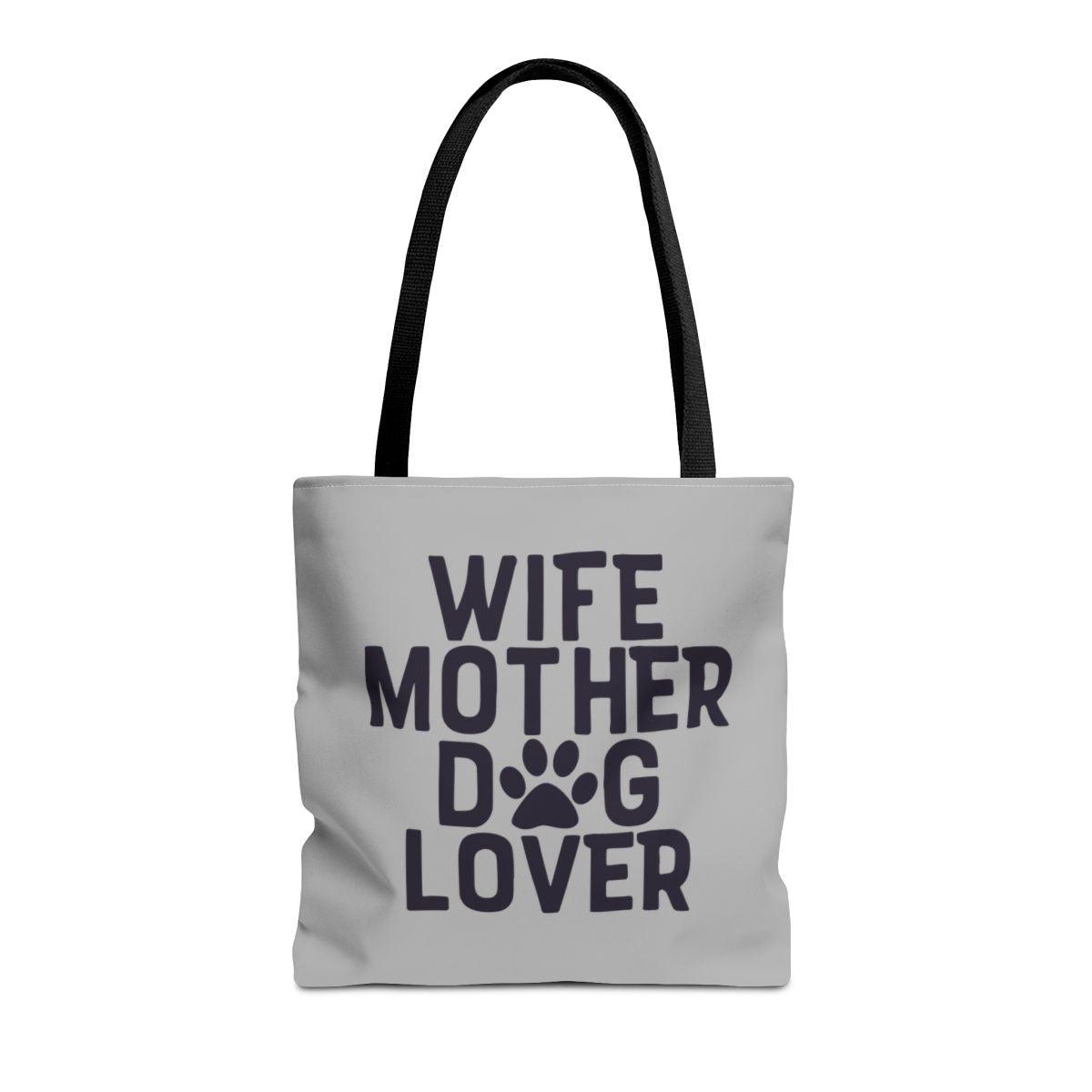 Wife Mother Dog Lover Tote Bag - Shih Tzu Gifts