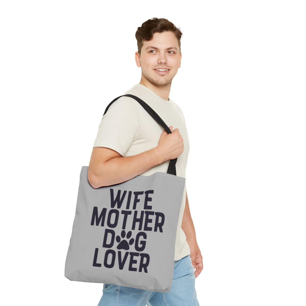 Wife Mother Dog Lover Tote Bag - Shih Tzu Gifts