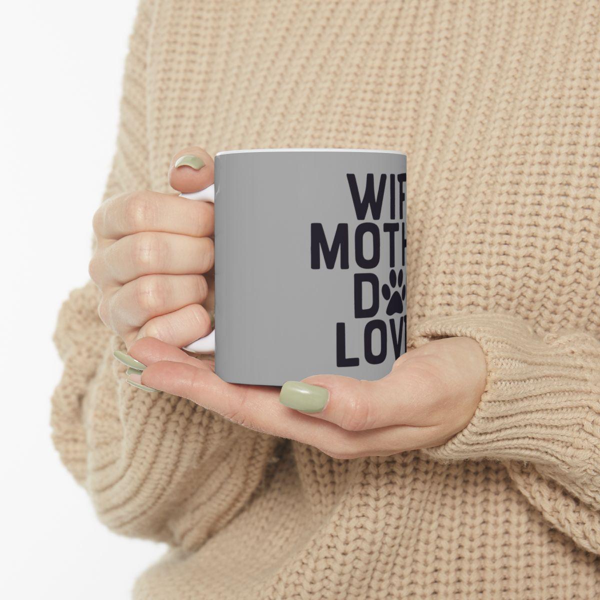 Wife Mother Dog Lover Mug - Shih Tzu Gifts