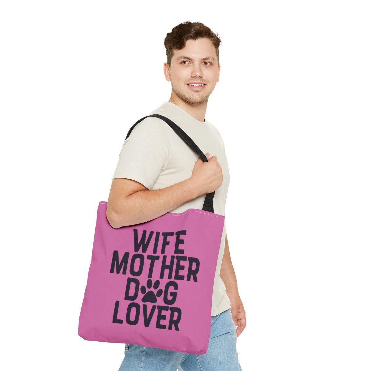 Wife Mother Dog Lover Tote Bag - Shih Tzu Gifts