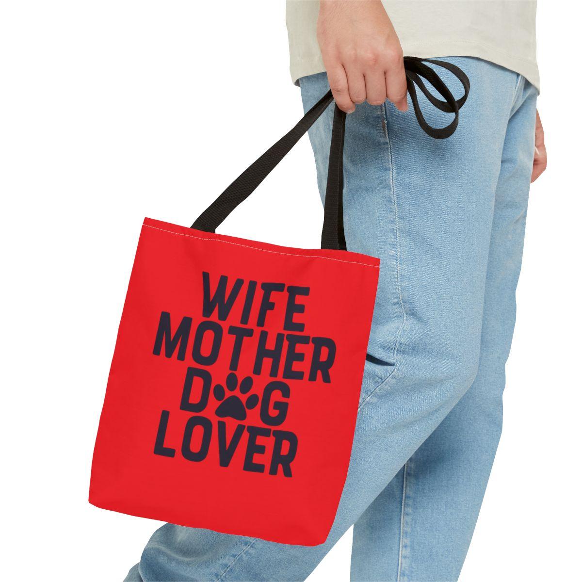 Wife Mother Dog Lover Tote Bag - Shih Tzu Gifts