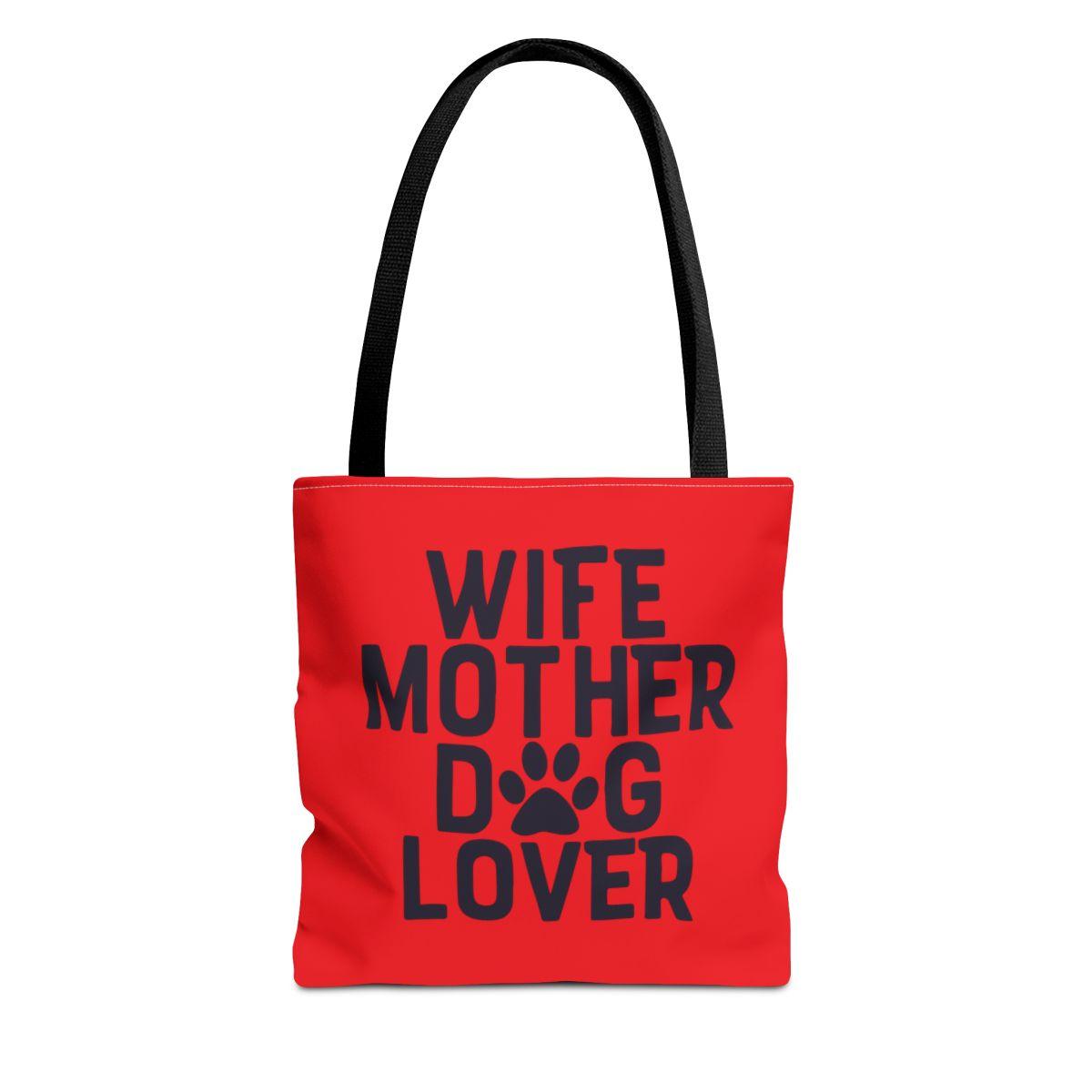 Wife Mother Dog Lover Tote Bag - Shih Tzu Gifts