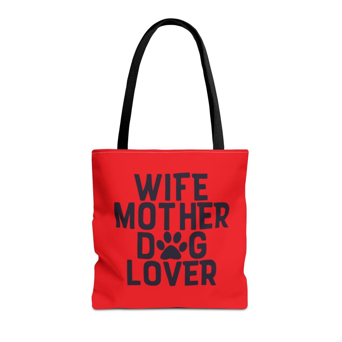 Wife Mother Dog Lover Tote Bag - Shih Tzu Gifts