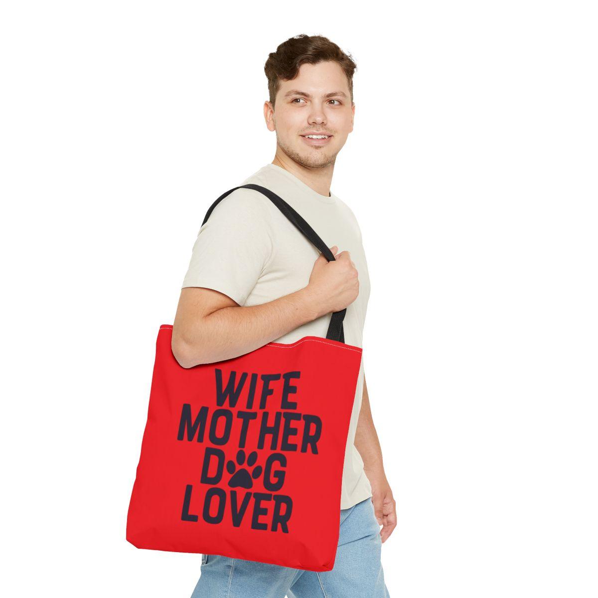 Wife Mother Dog Lover Tote Bag - Shih Tzu Gifts