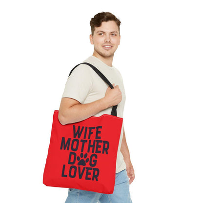 Wife Mother Dog Lover Tote Bag - Shih Tzu Gifts