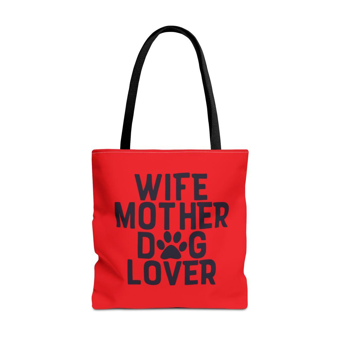 Wife Mother Dog Lover Tote Bag - Shih Tzu Gifts