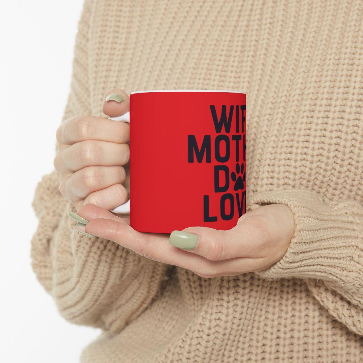 Wife Mother Dog Lover Mug - Shih Tzu Gifts