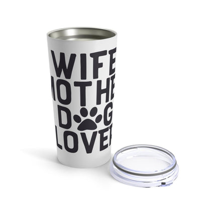 Wife Mother Dog Lover Tumbler - Shih Tzu Gifts