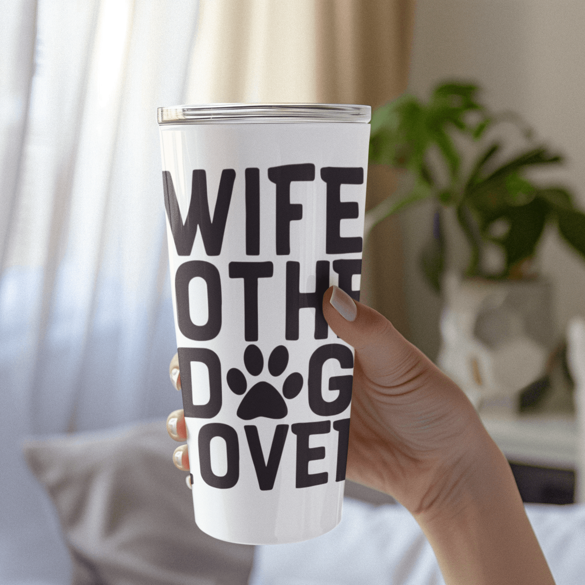 Wife Mother Dog Lover Tumbler - Shih Tzu Gifts