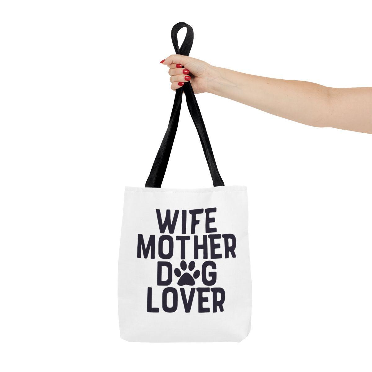 Wife Mother Dog Lover Tote Bag - Shih Tzu Gifts