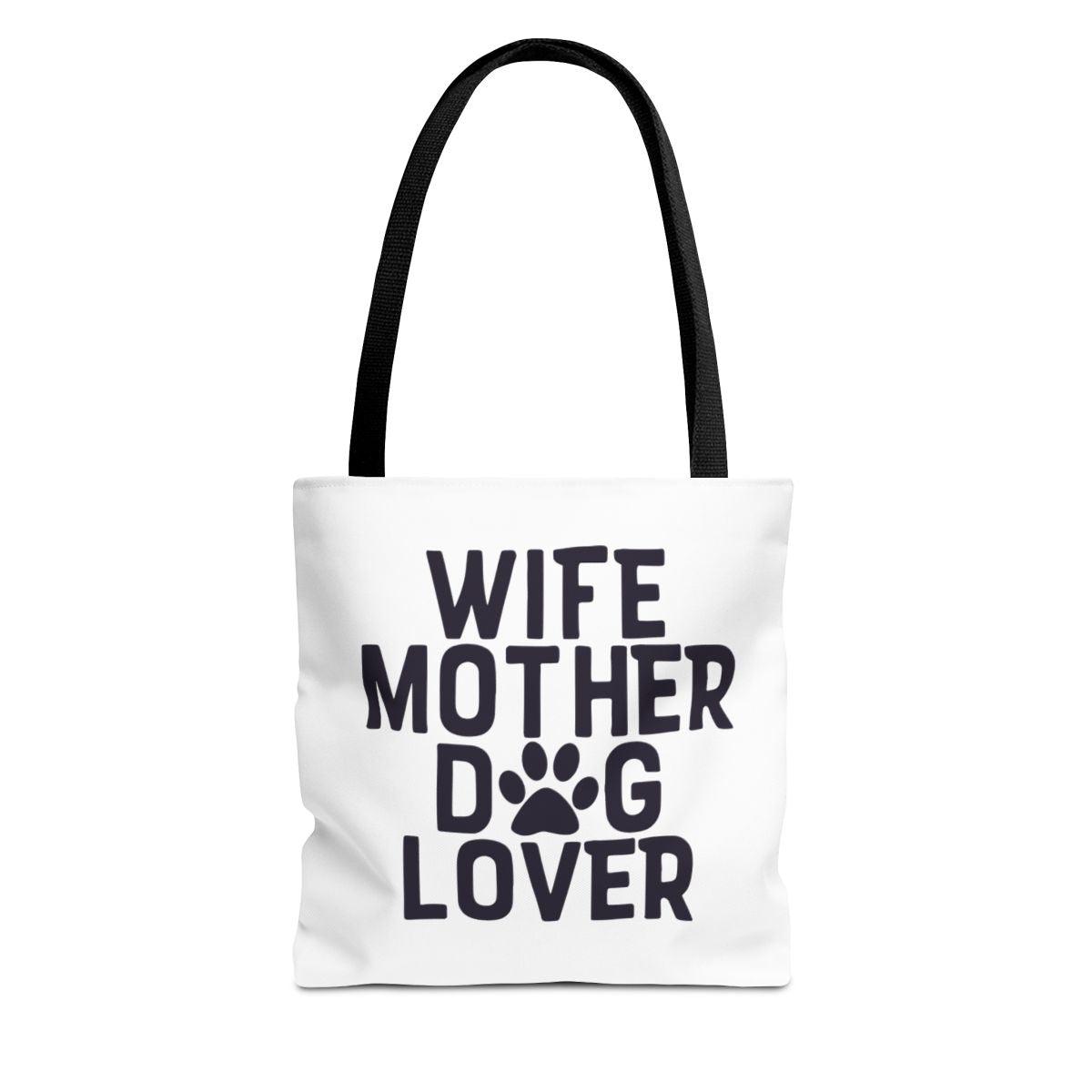 Wife Mother Dog Lover Tote Bag - Shih Tzu Gifts