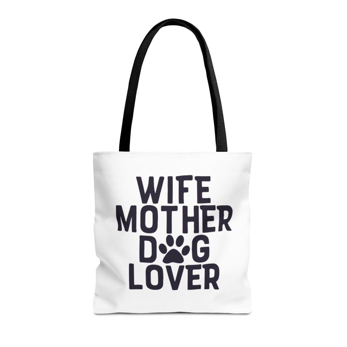 Wife Mother Dog Lover Tote Bag - Shih Tzu Gifts