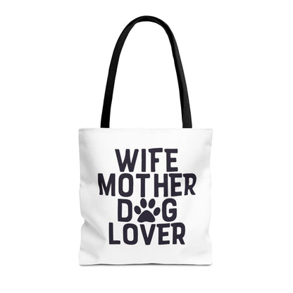 Wife Mother Dog Lover Tote Bag - Shih Tzu Gifts