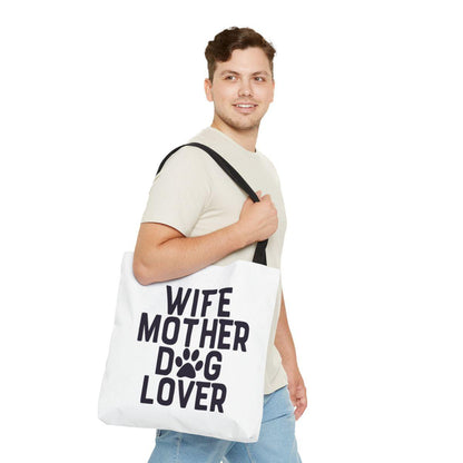 Wife Mother Dog Lover Tote Bag - Shih Tzu Gifts