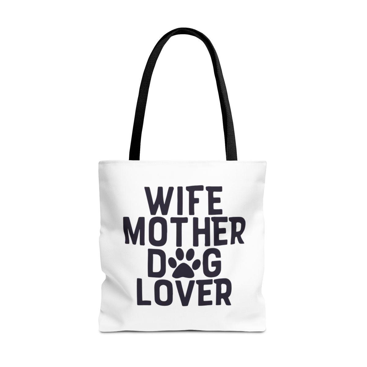 Wife Mother Dog Lover Tote Bag - Shih Tzu Gifts