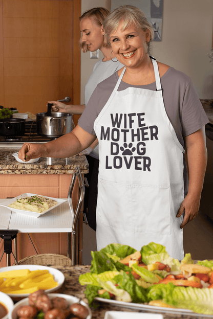 Wife Mother Dog Lover Apron - Shih Tzu Gifts