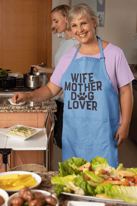 Wife Mother Dog Lover Apron - Shih Tzu Gifts