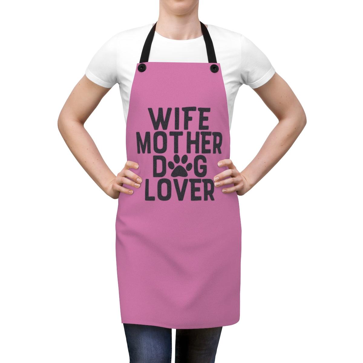 Wife Mother Dog Lover Apron - Shih Tzu Gifts