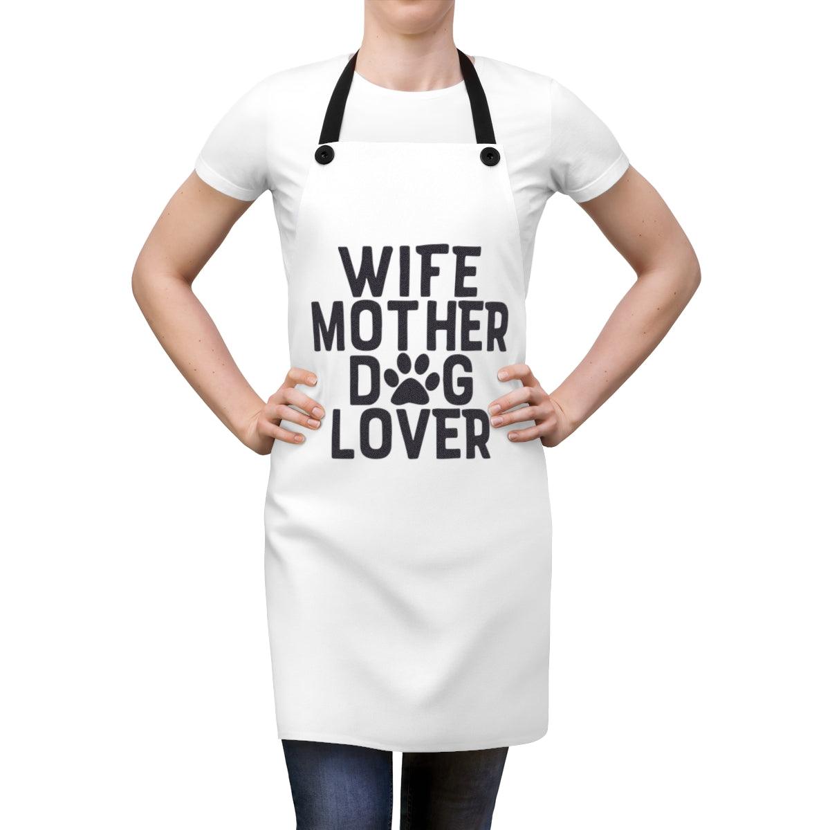 Wife Mother Dog Lover Apron - Shih Tzu Gifts