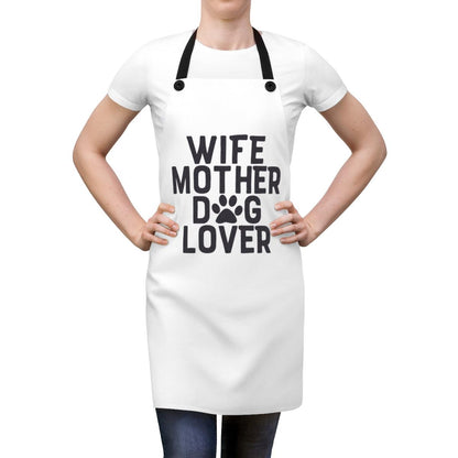 Wife Mother Dog Lover Apron - Shih Tzu Gifts