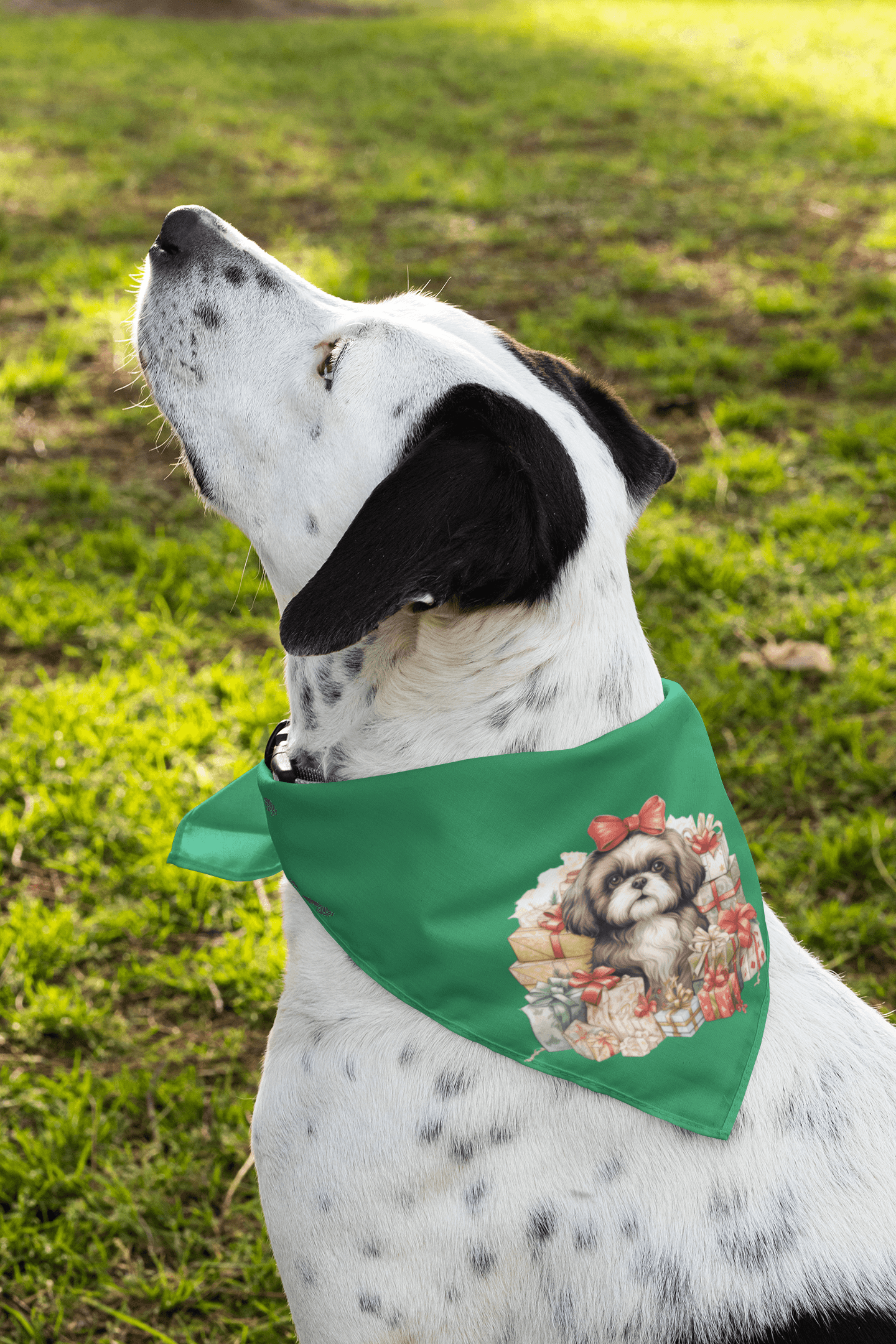 Christmas Gifts Shih Tzu Pet Bandana - Shih Tzu Gifts