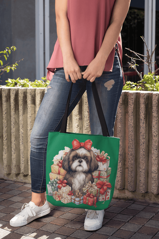 Christmas Gifts Shih Tzu Tote Bag - Shih Tzu Gifts