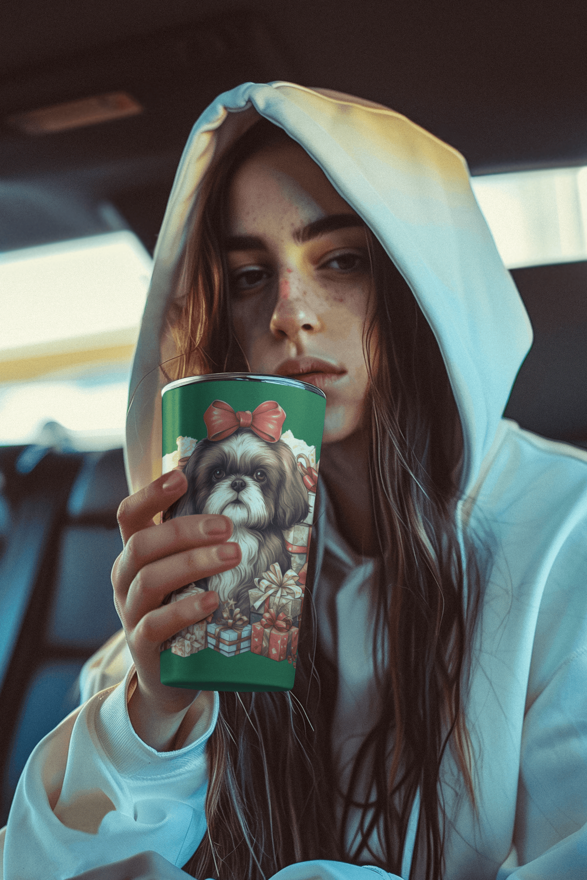 Christmas Gifts Shih Tzu Tumbler - Shih Tzu Gifts