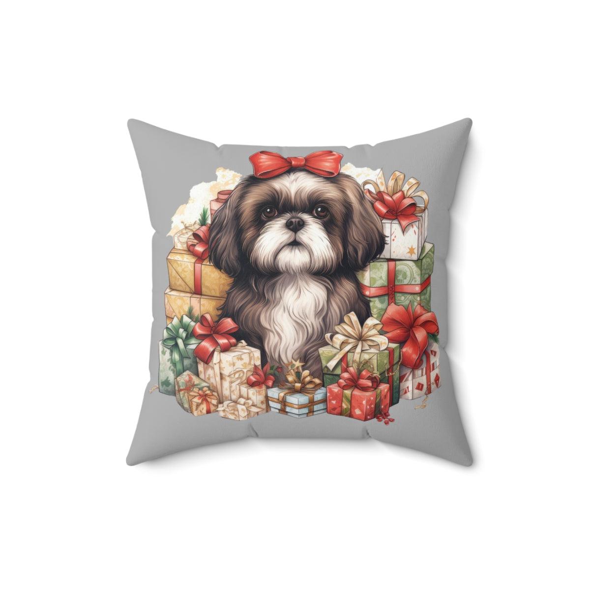 Christmas Gifts Shih Tzu Pillow - Shih Tzu Gifts