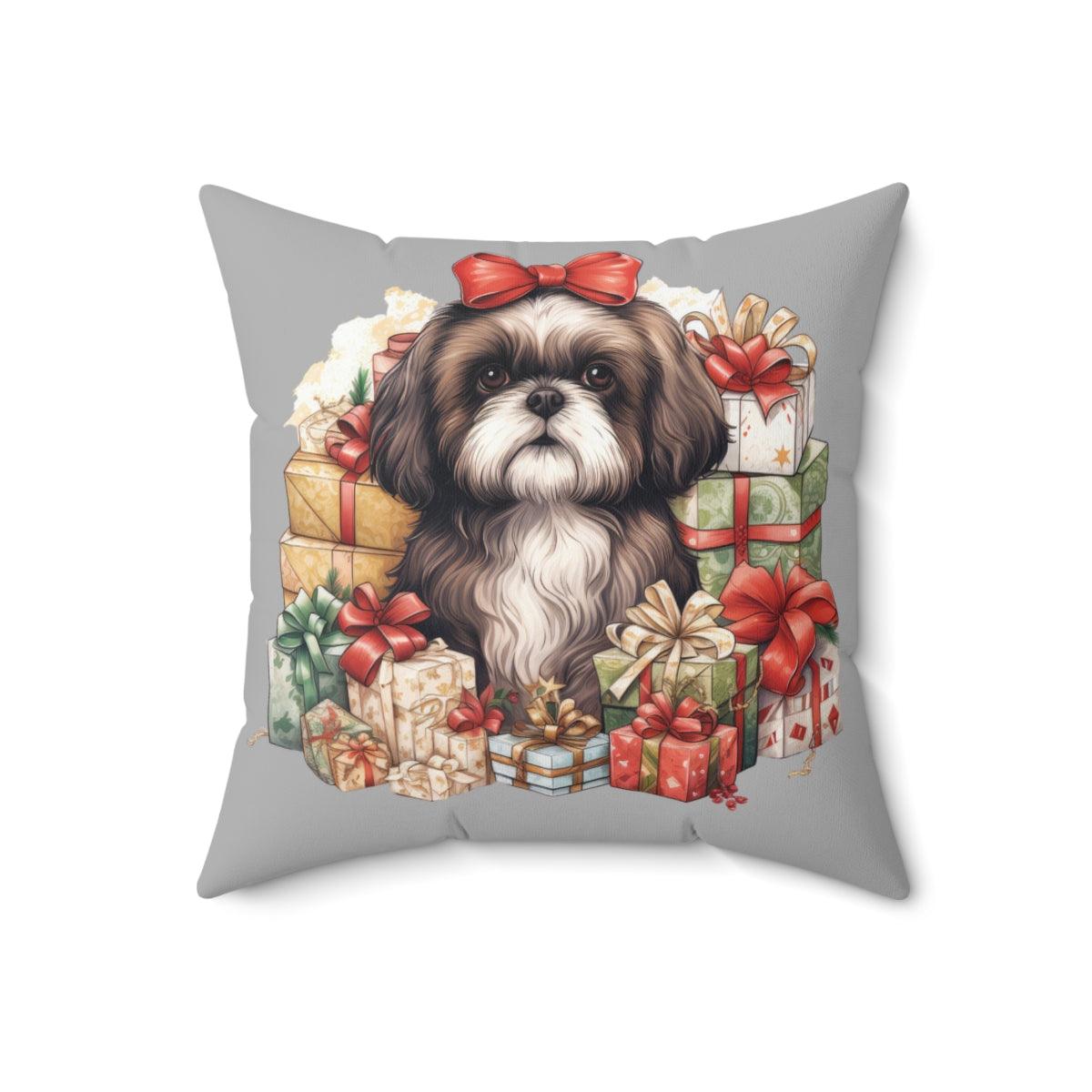 Christmas Gifts Shih Tzu Pillow - Shih Tzu Gifts