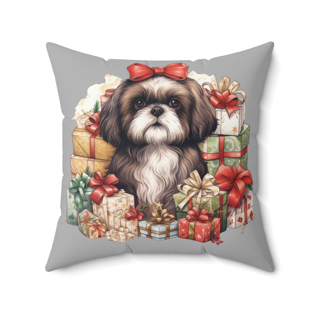 Christmas Gifts Shih Tzu Pillow - Shih Tzu Gifts