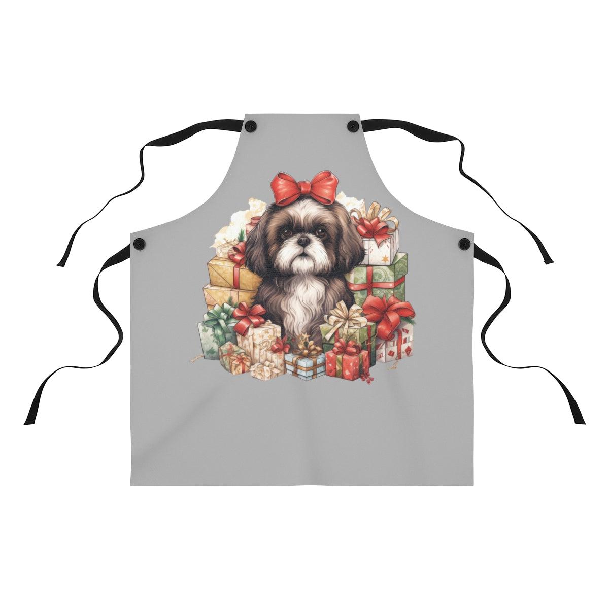 Christmas Gifts Shih Tzu Apron - Shih Tzu Gifts