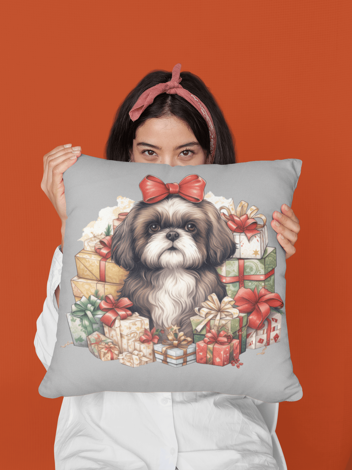 Christmas Gifts Shih Tzu Pillow - Shih Tzu Gifts