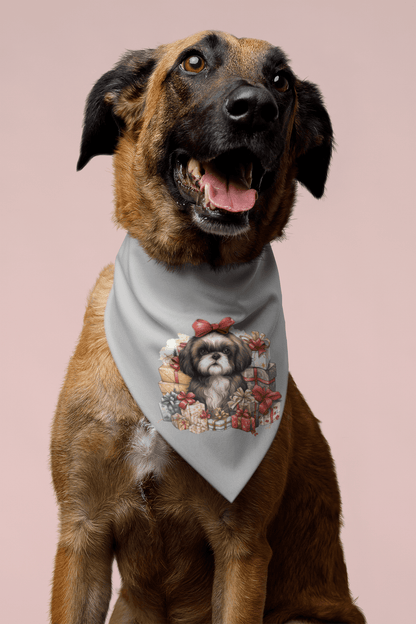 Christmas Gifts Shih Tzu Pet Bandana - Shih Tzu Gifts