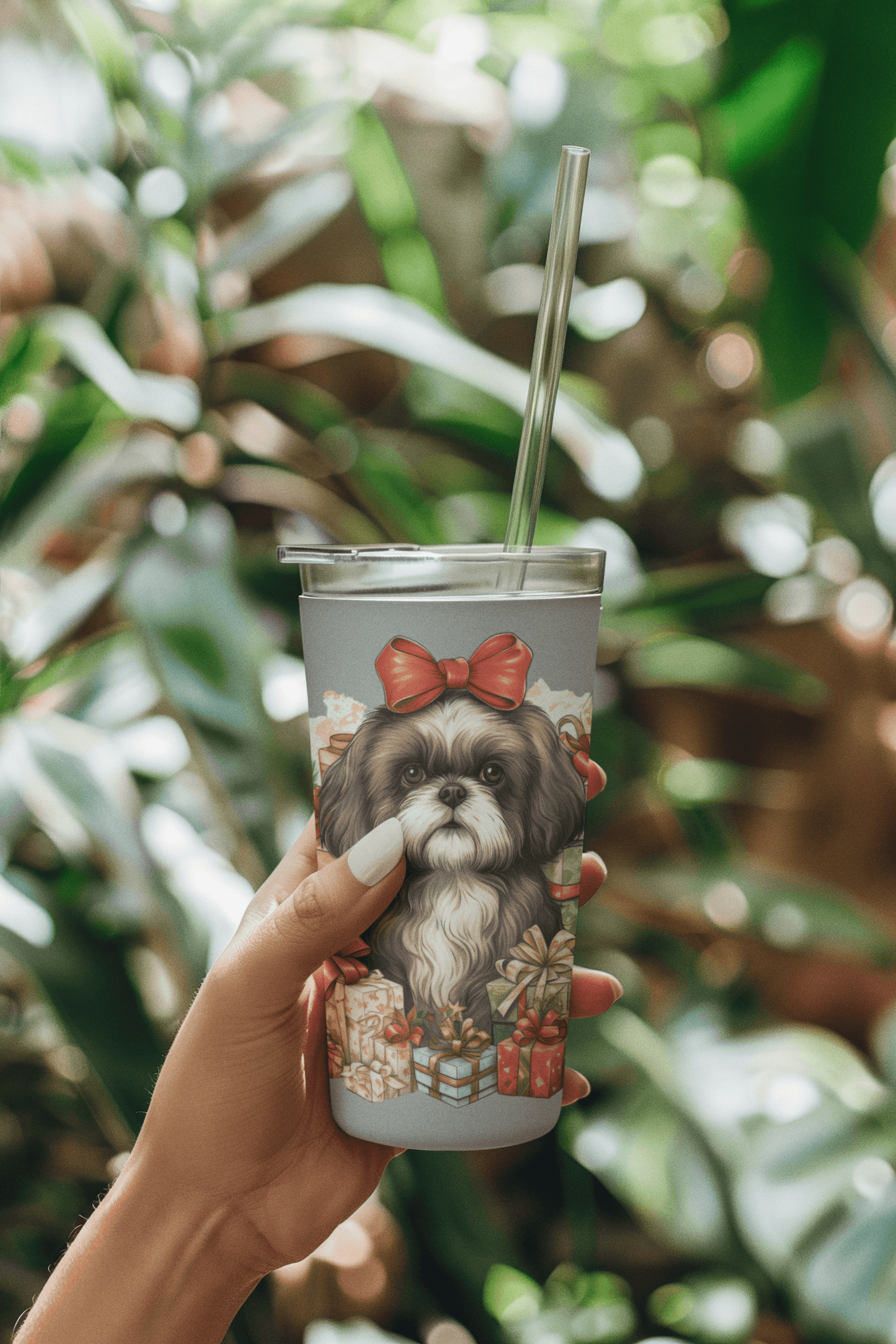 Christmas Gifts Shih Tzu Tumbler - Shih Tzu Gifts