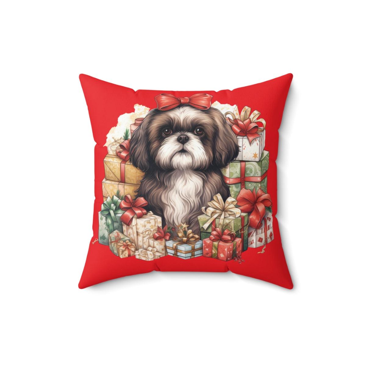 Christmas Gifts Shih Tzu Pillow - Shih Tzu Gifts