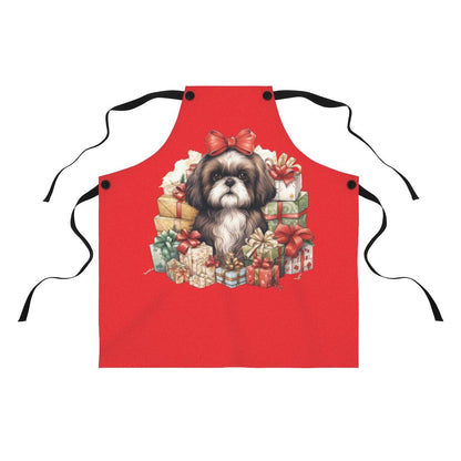 Christmas Gifts Shih Tzu Apron - Shih Tzu Gifts