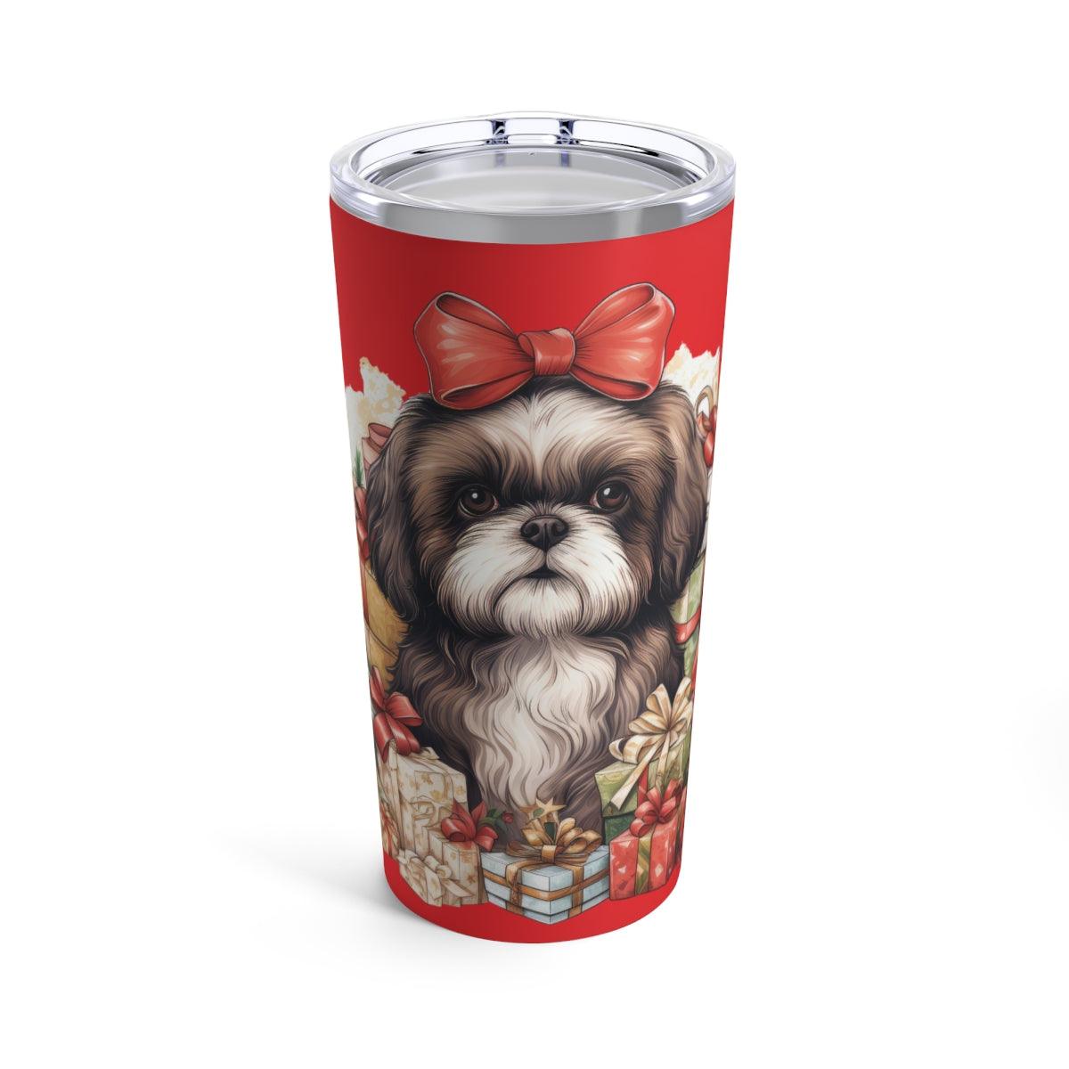 Christmas Gifts Shih Tzu Tumbler - Shih Tzu Gifts