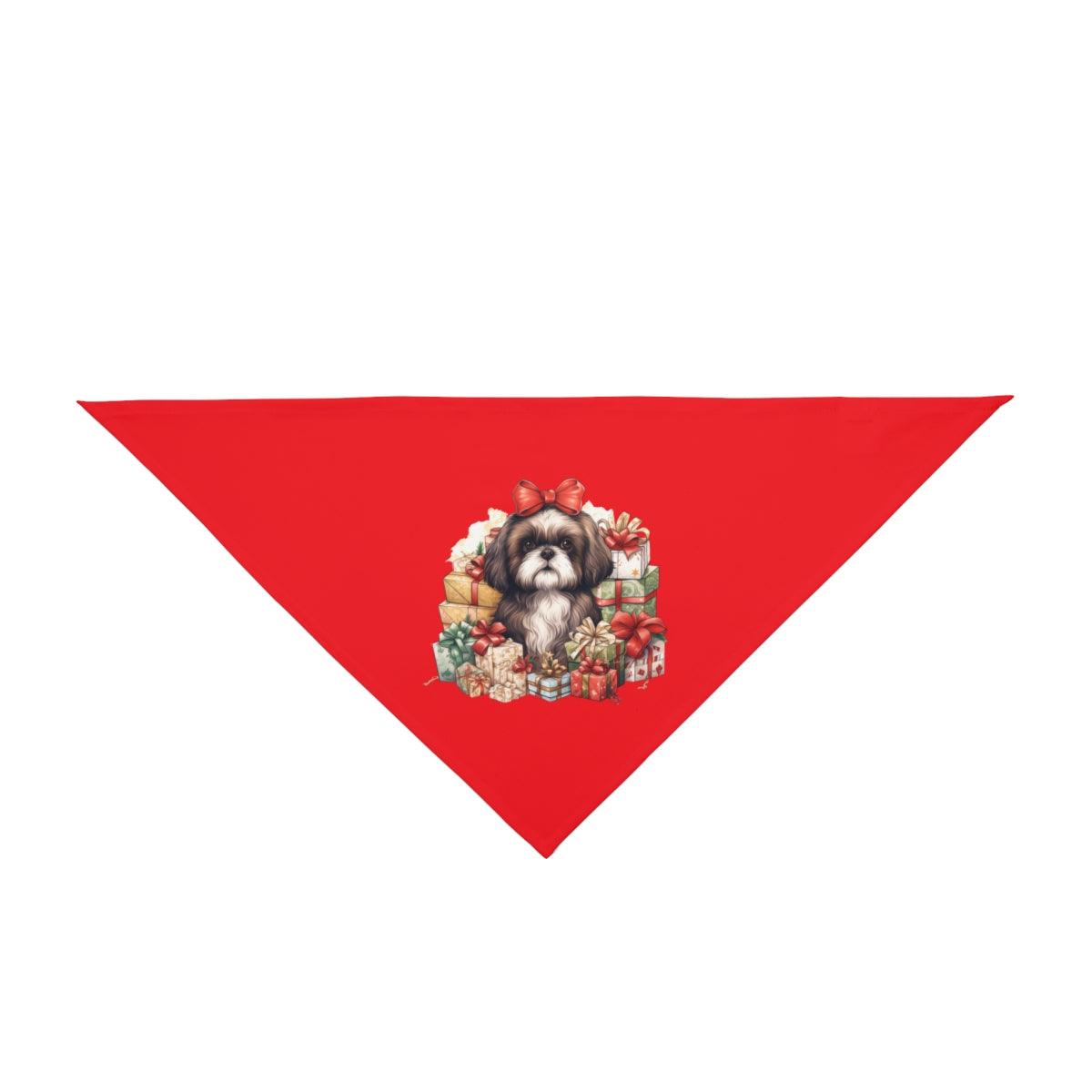 Christmas Gifts Shih Tzu Pet Bandana - Shih Tzu Gifts