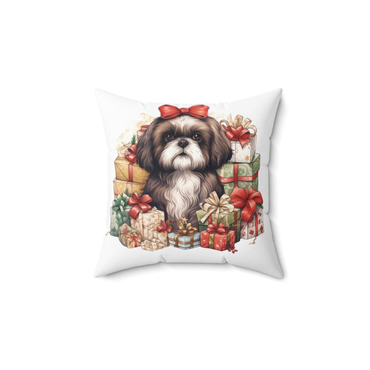 Christmas Gifts Shih Tzu Pillow - Shih Tzu Gifts