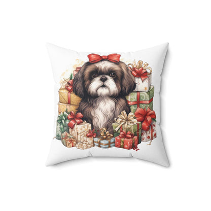 Christmas Gifts Shih Tzu Pillow - Shih Tzu Gifts