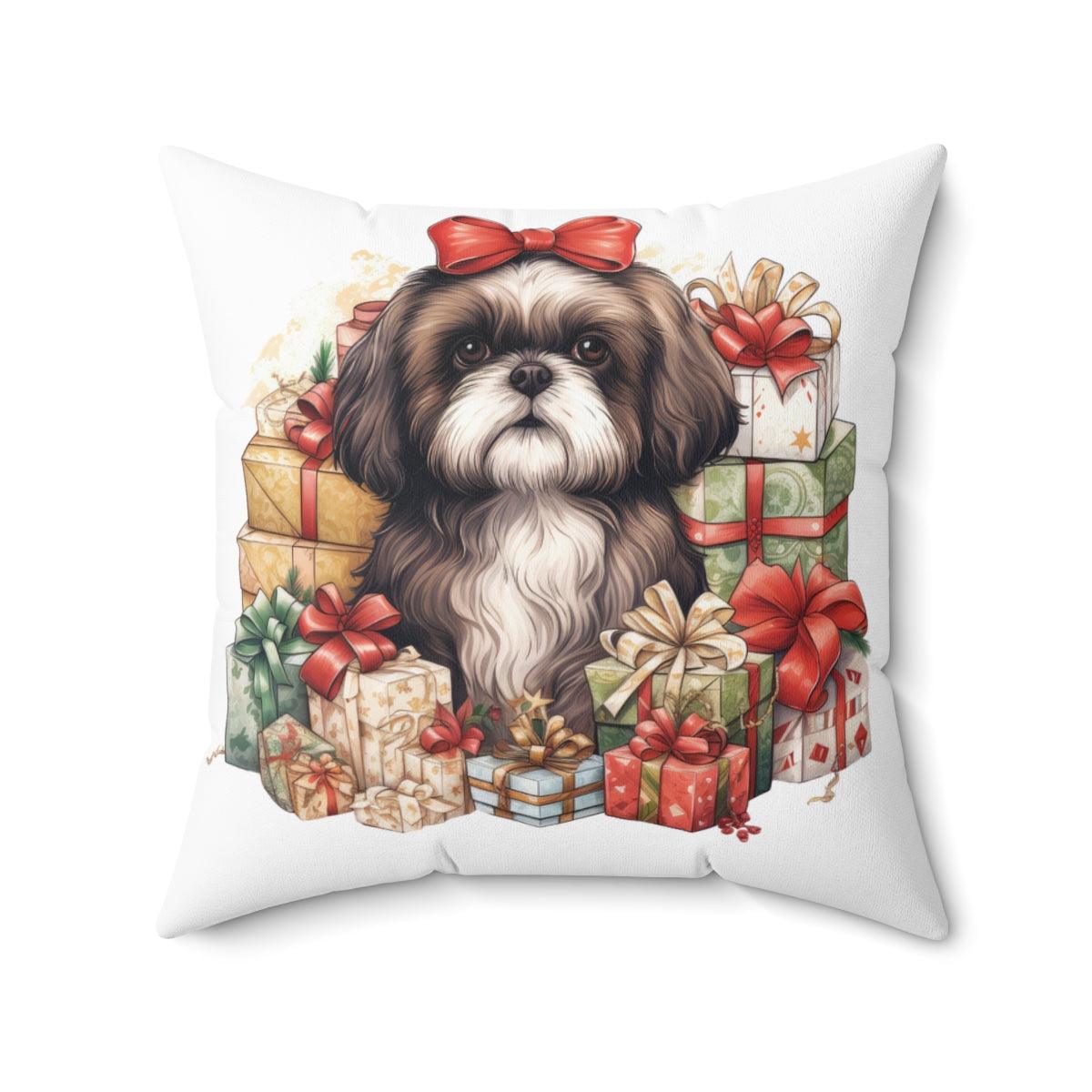 Christmas Gifts Shih Tzu Pillow - Shih Tzu Gifts