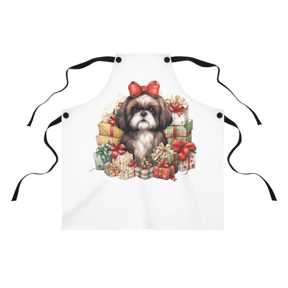 Christmas Gifts Shih Tzu Apron - Shih Tzu Gifts